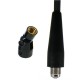 Antenas VHF móvil inclinable 2 dBi cable 5 m