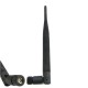 Antena Wifi abatible 2,4/5 GHz ganancia 3/5 dBi